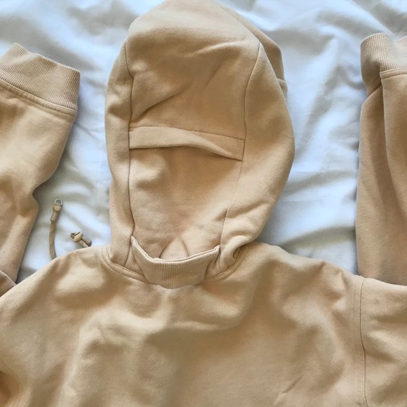 Lululemon Cool Crescent Hoodie Ivory Peach 6 New - Picture 3 of 10